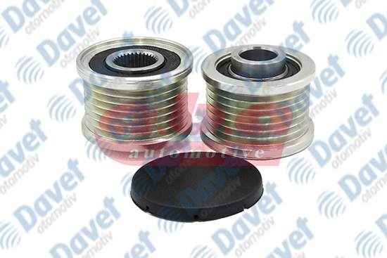 ABA 25200080 Alternator Kasnagi Rulmani Espace Iv Grand Scénic Iii Laguna Ii Iii Megane Cc Ii Iii Scénic Iii Trafic Ii Vel Satis 1.9 2.0 Dci 05>  Dokker Lodgy 1.2 Tce 115 1.2 Tce 12>  [53.8*48.5*40.95]